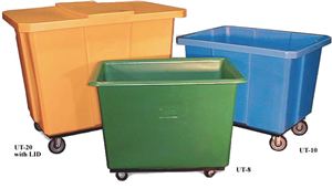 Mobile Bulk Containers // Carts // Poly Box Trucks // With Casters
