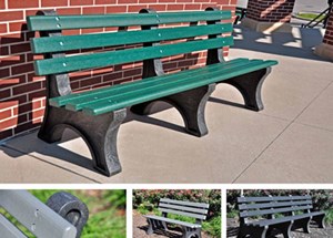 4' Central Park Benches