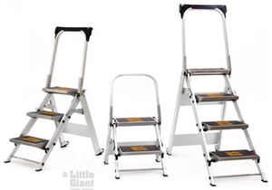 Safety Step Ladder, 3 Step w/Bar & Tray