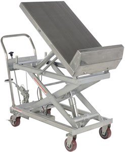 Stainless Steel Lift & Tilt Cart W/Sequence Select